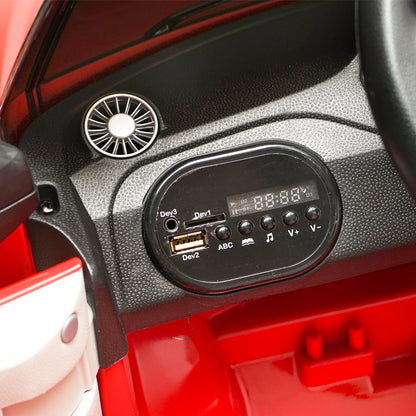 Electric car with 6V/4Ah battery and remote control for kids Audi TT JE1198 red