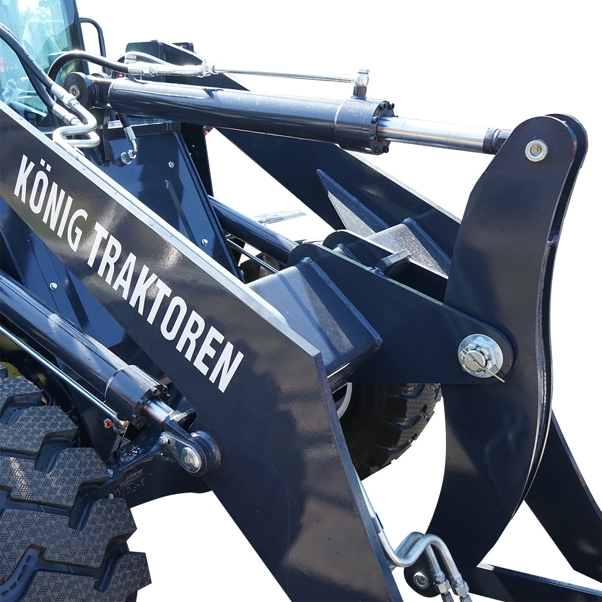 Front loader, WOLA 1.2T 42KW, 56HP, bucket 0.8m3 KONIG TRAKTOREN