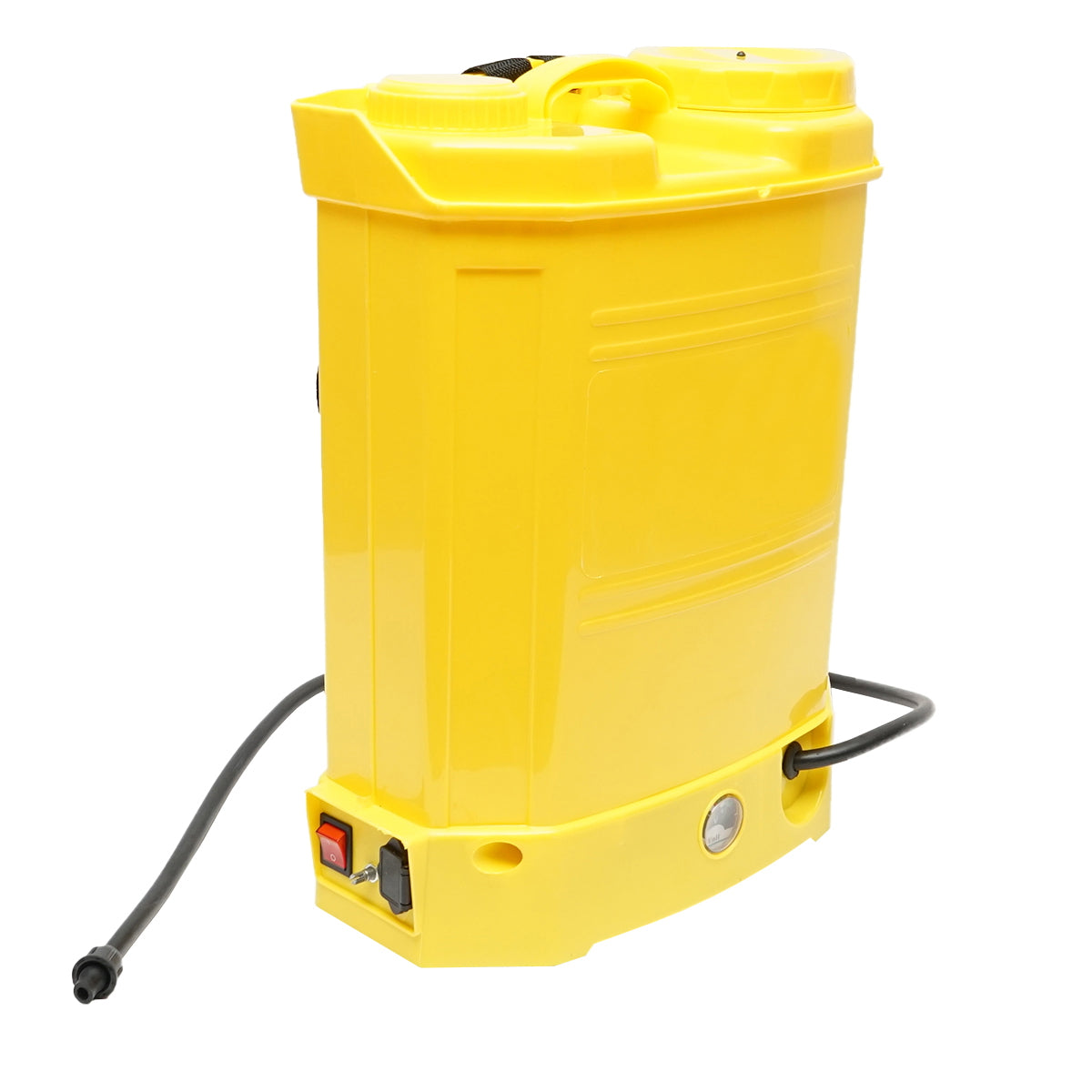 Electric spraying pump with 3 nozzles, 16L tank, 12V/8Ah battery, flow rate 3.1 l/min