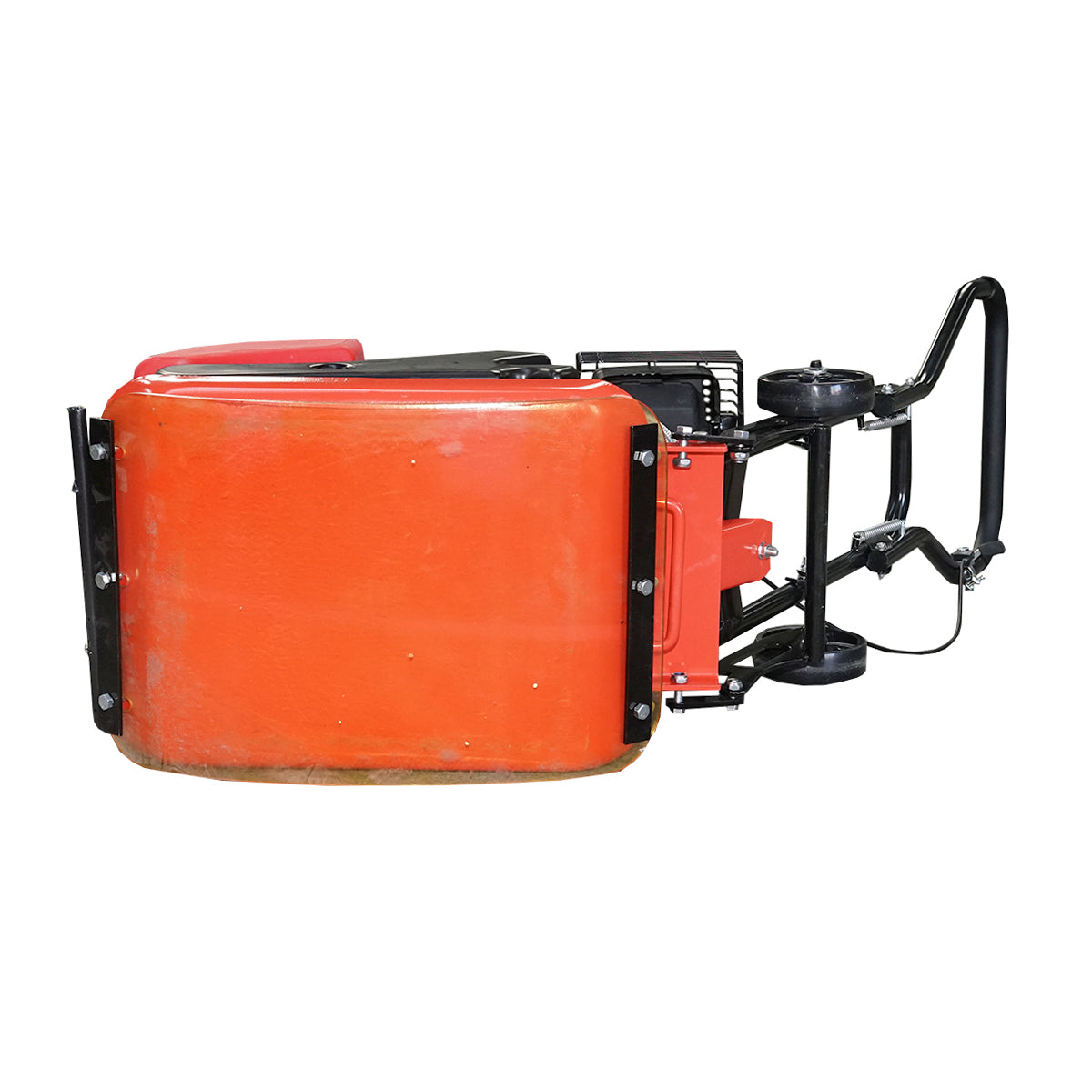 C60 compactor plate with a working surface of 510x370mm, standard euro 5 engine, 196CC/7HP, 5900 rpm, 58Kg with water tank Breckner Germany.