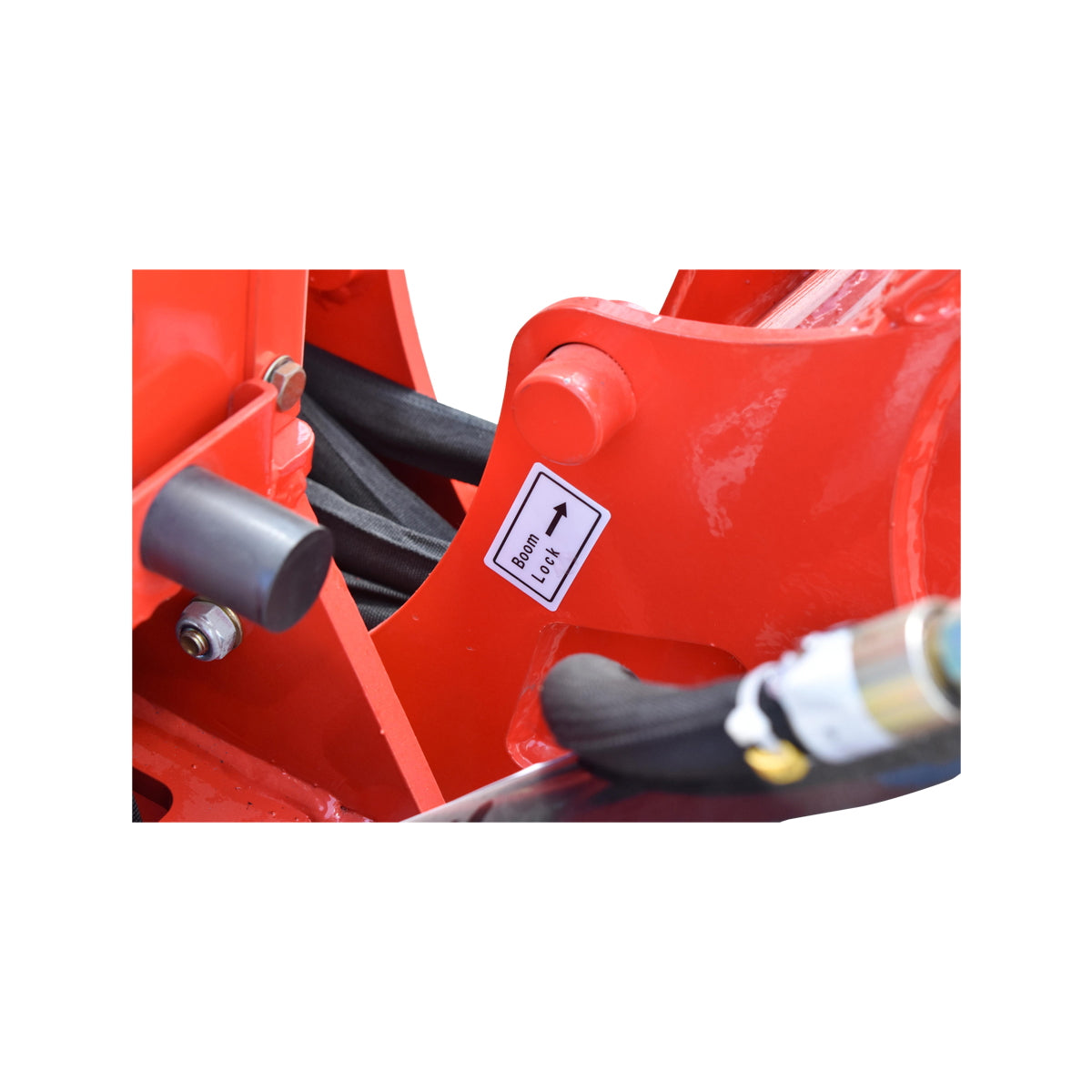 Excavator arm for tractor 25-50HP, 180-degree rotation, digging depth 2.2m, 415Kg Breckner Germany
