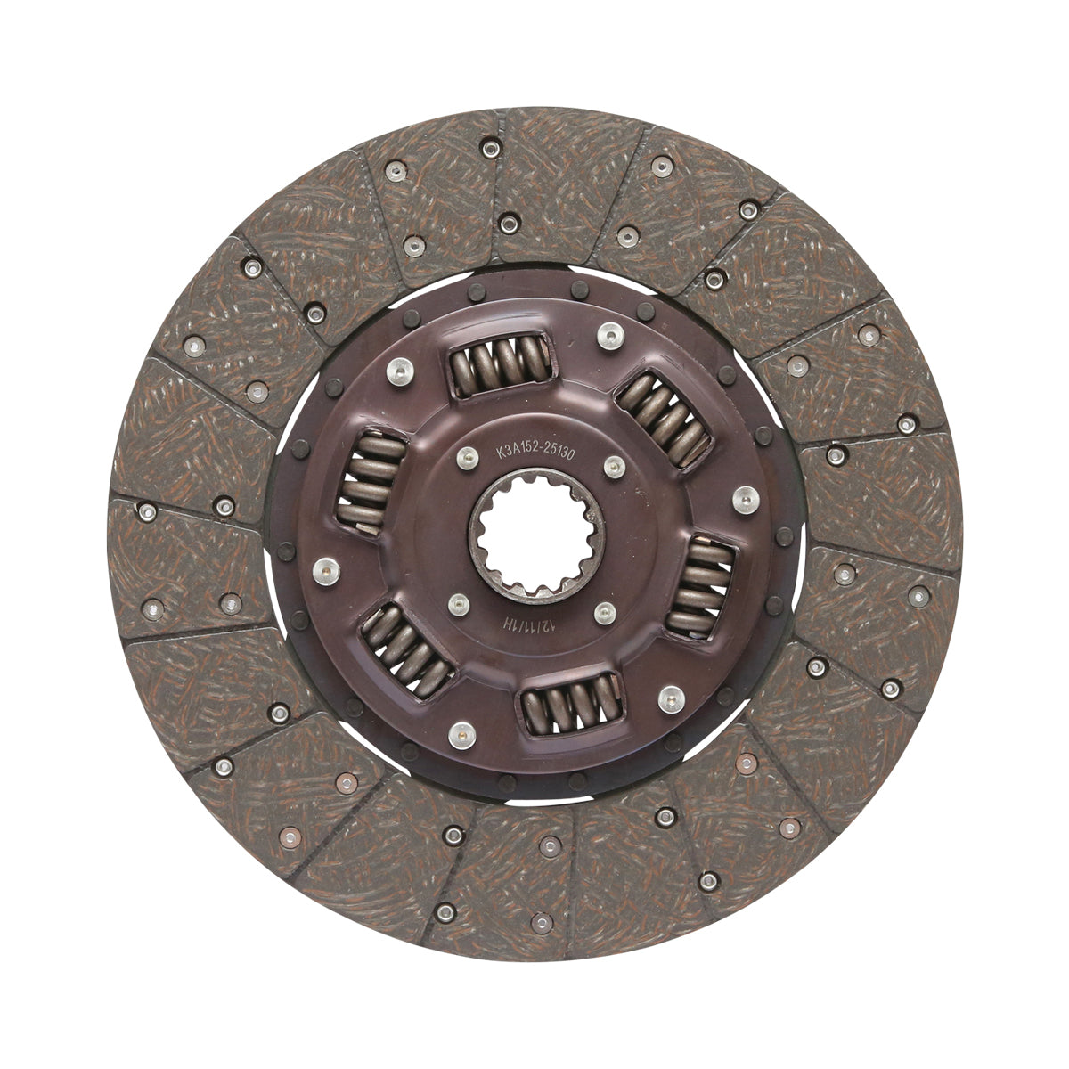 Clutch disc for Kubota OEM code 3A161-25130, 3A151-25111, 3A151-25130, 3A152-25130, K152251 Breckner Germany