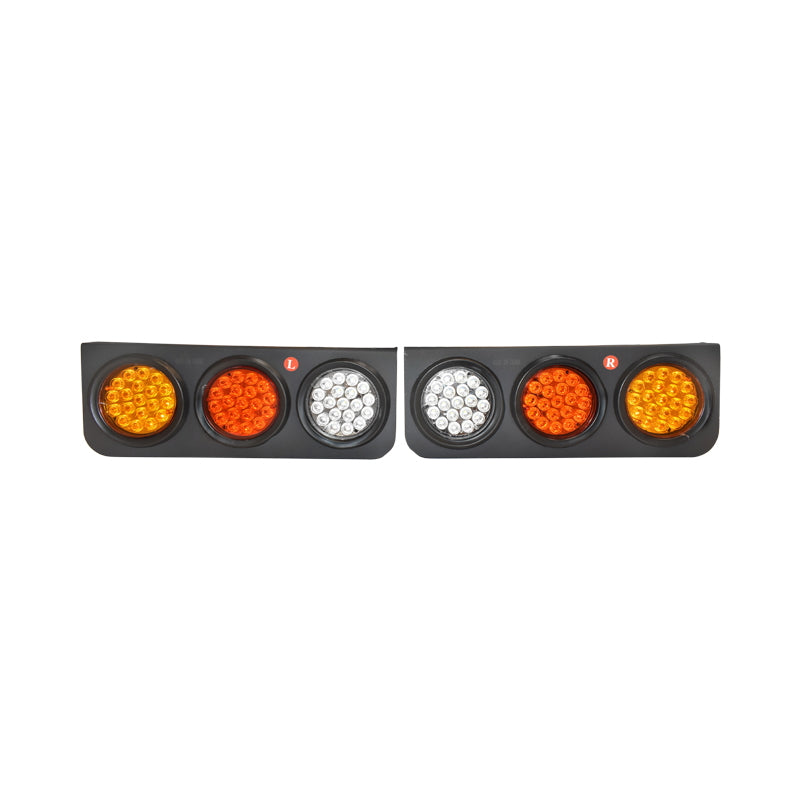 Set of rear lights for truck with LED 480x150 12/24V Breckner Germany