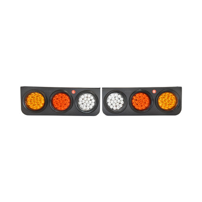 Set of rear lights for truck with LED 480x150 12/24V Breckner Germany
