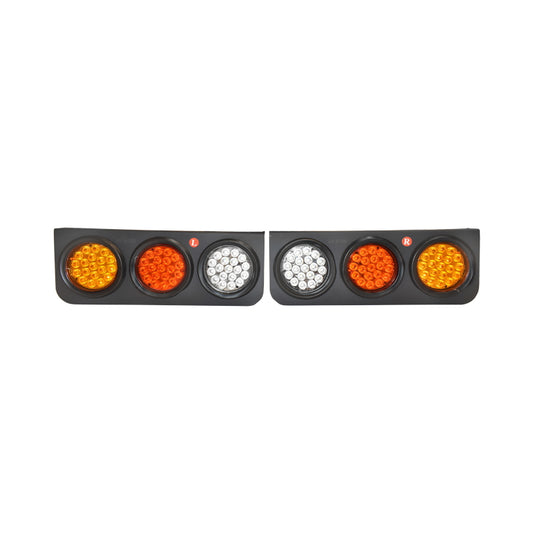Set of rear lights for truck with LED 480x150 12/24V Breckner Germany