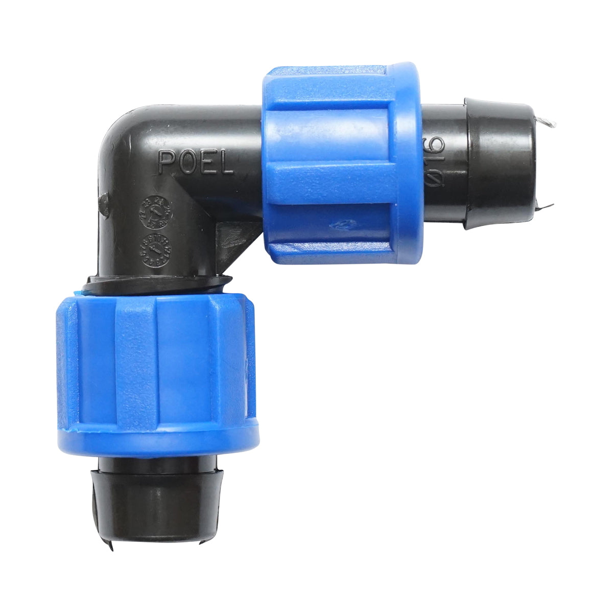 Threaded dripping pipe D16x16mm for irrigation systems