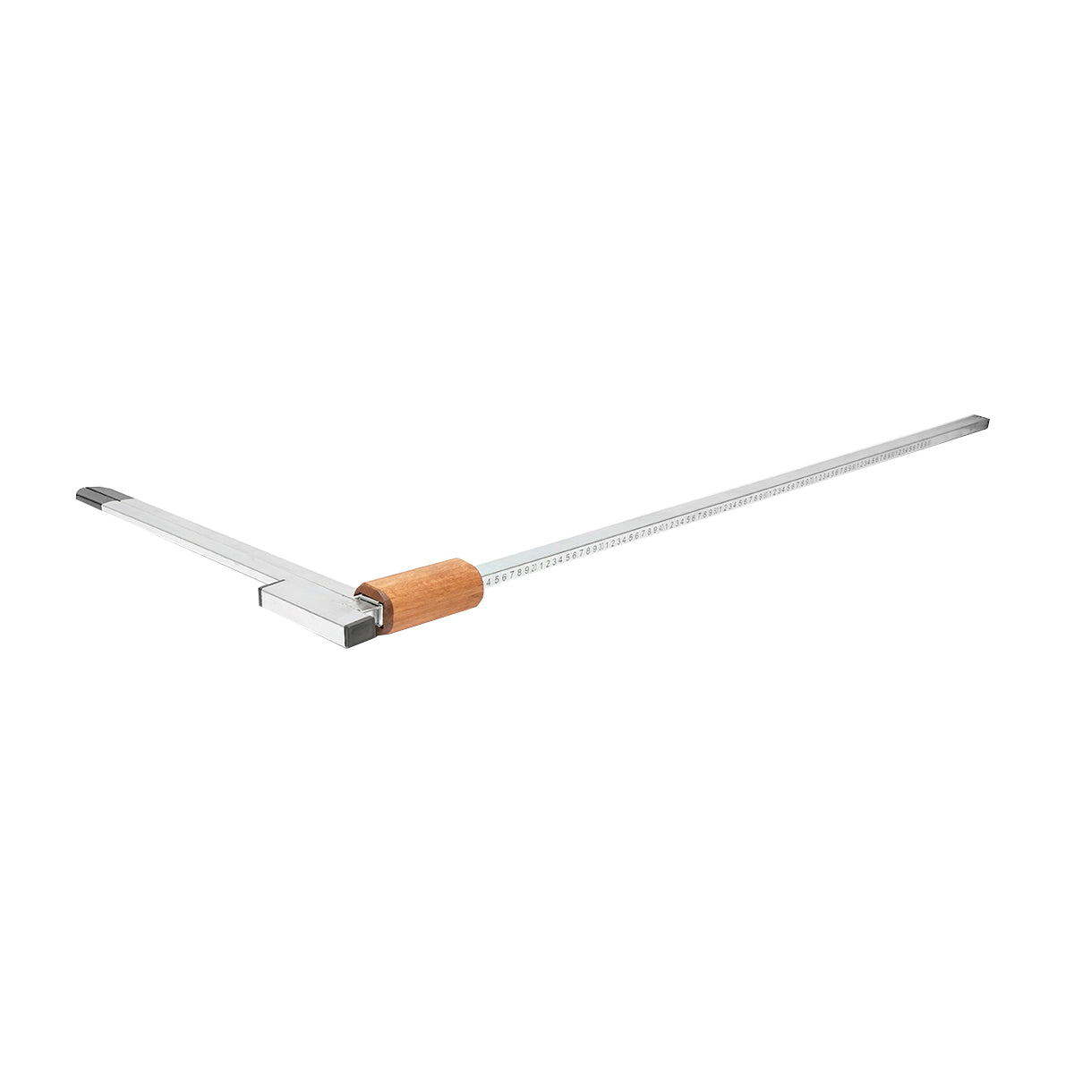 1000mm metal forest rake with wooden handle