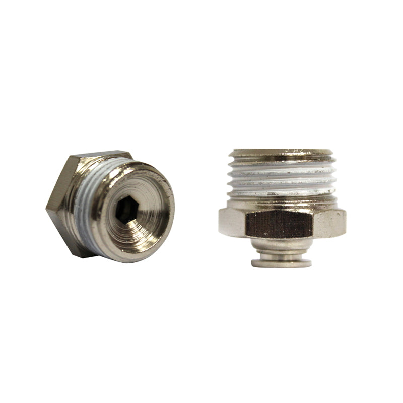 Quick right metal socket and metal screw fi 6 with 1/2