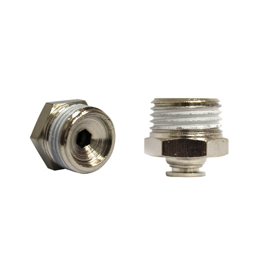 Quick right metal socket and metal screw fi 6 with 1/2