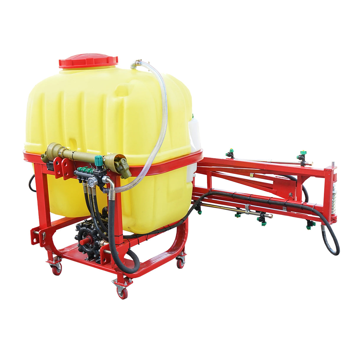 Herbicide sprayer with a capacity of 600L, 12m boom, simple nozzle body Baisan