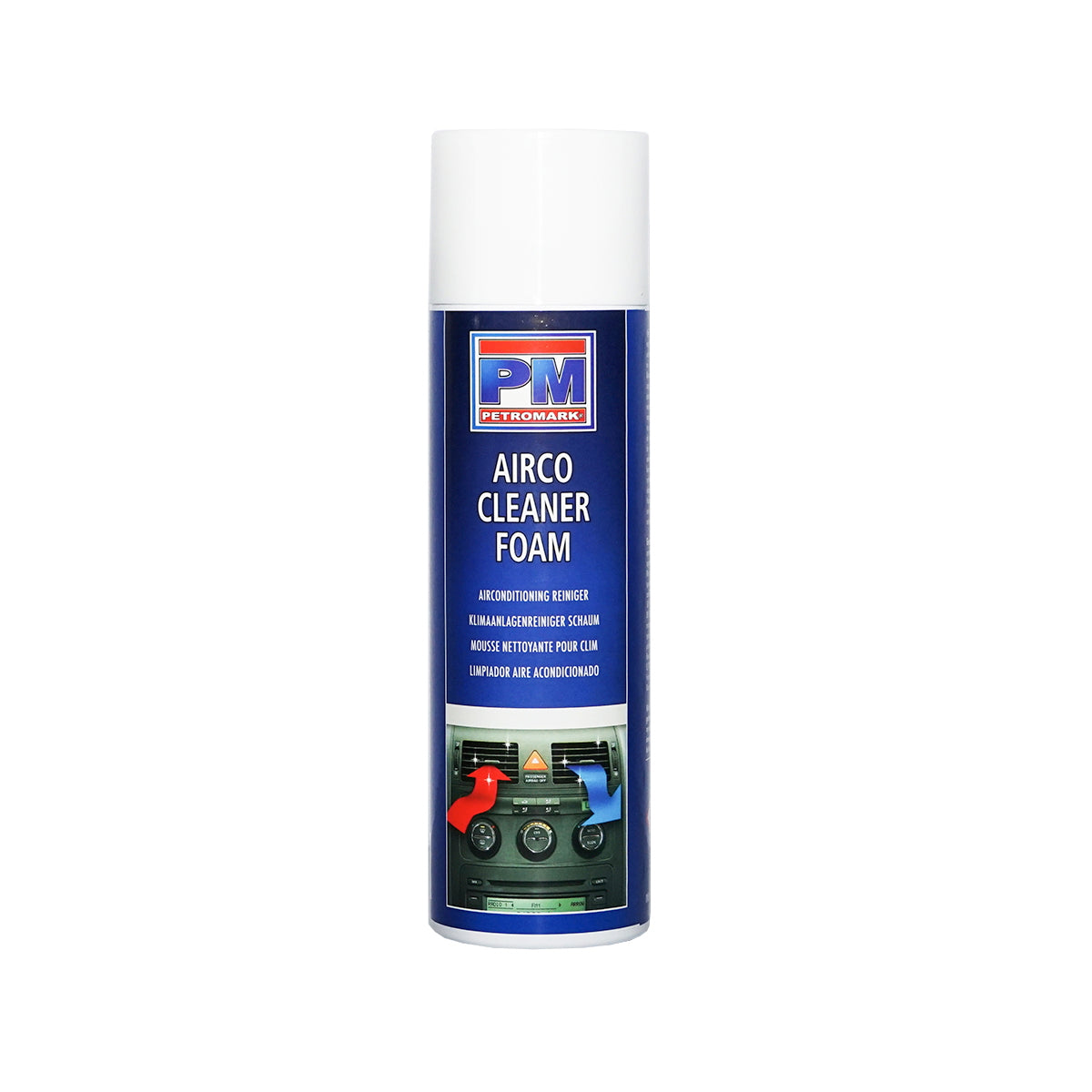 Air conditioning system cleaning spray