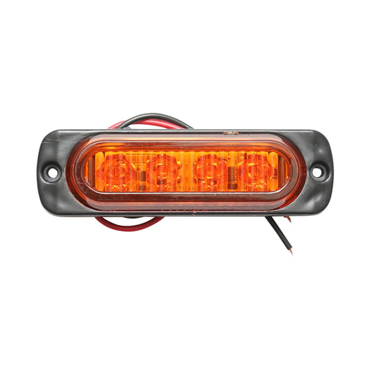 Yellow LED side marker lamp 12-24V FR1271 Breckner Germany