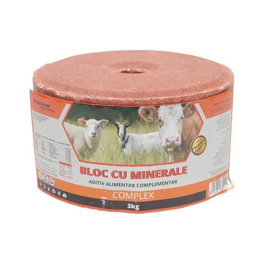 3kg salt block with mineral complex for animals Breckner Germany