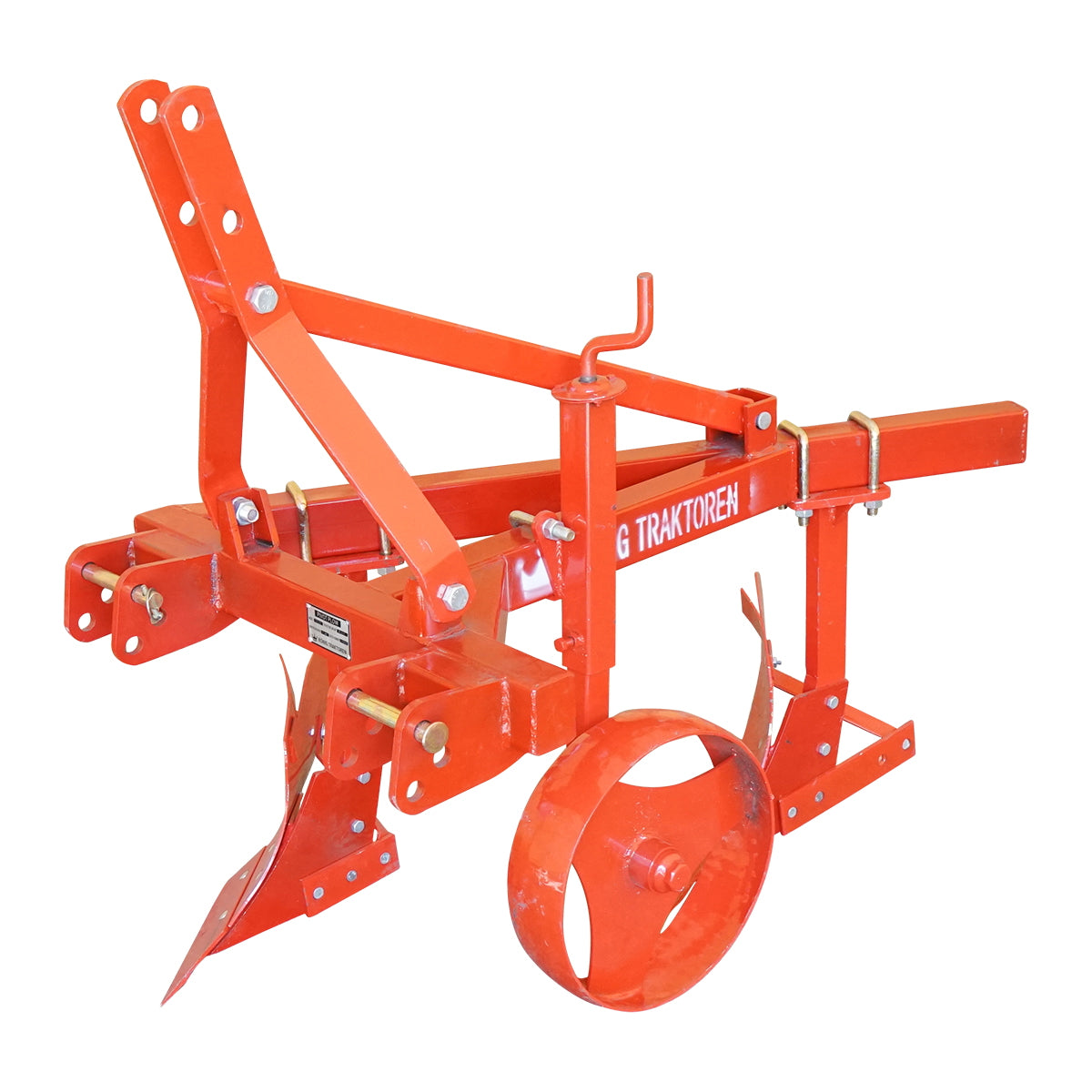 Agricultural plow 2 bodies 25 HP width 500mm depth 200-250mm 70Kg