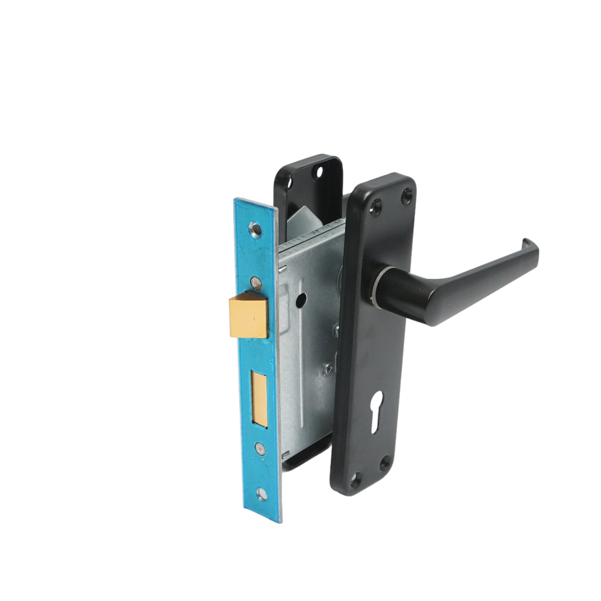 Black sliding door frog, 57x100x60mm