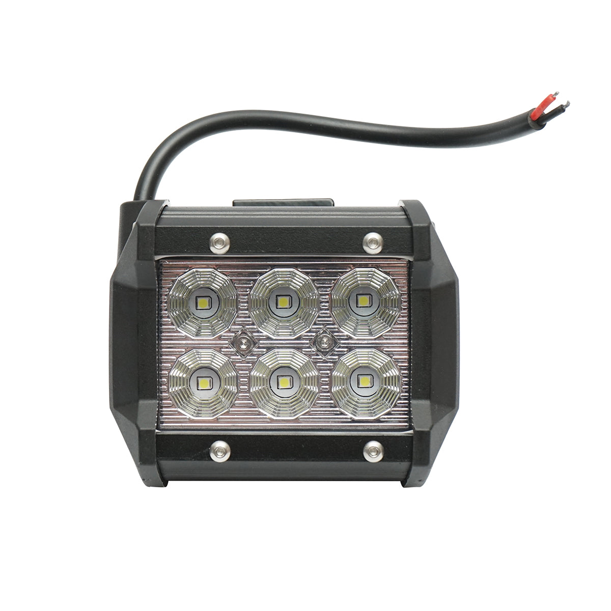 Lamp with 6 LEDs 10-30V 18W radiation angle 60 degrees flood type Breckner Germany
