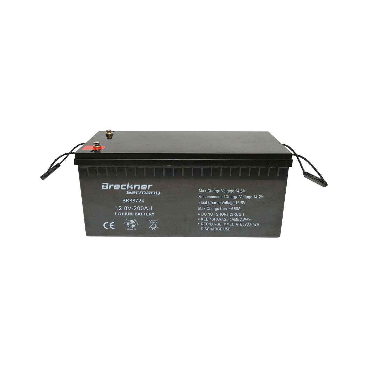 Lithium battery 12.8V, 200Ah, Lithium 552x238x218mm for solar panels, LiFePO4