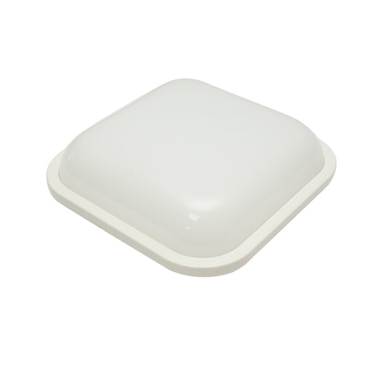 LED ceiling light 20W, 220V, 7000K cold light lighting fixture 220x220x65mm interior/exterior Breckner Germany