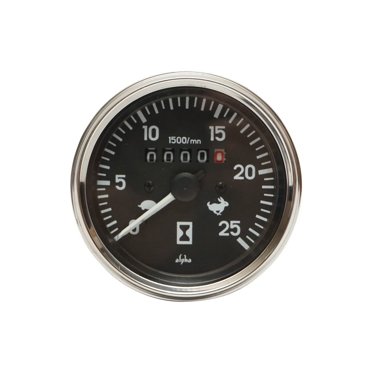 Clock/RPM indicator, universal tachometer compatible also with Massey Ferguson 1666561M92, 1666562M92, 1674637M2, 1674637M92, 1875187M92