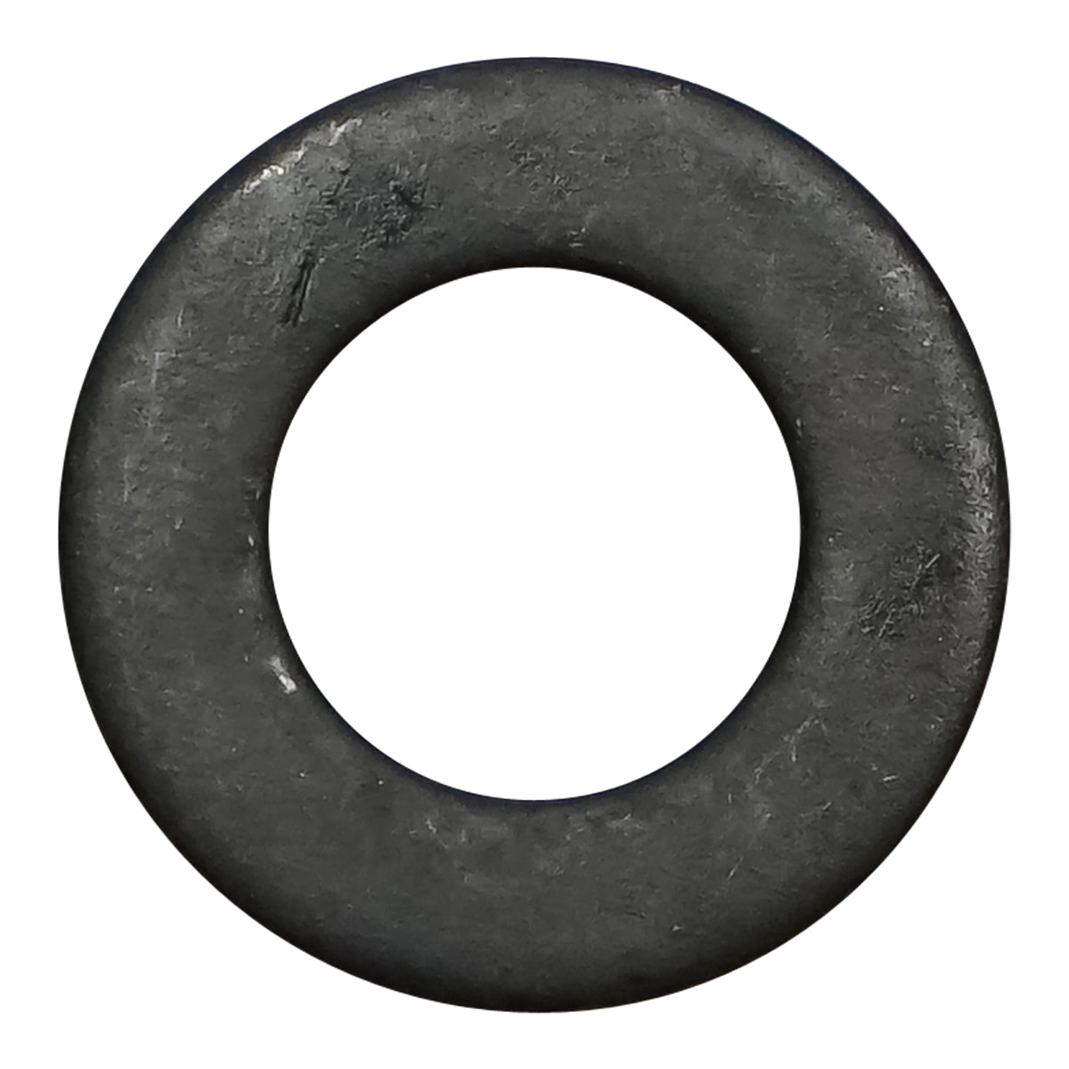 Set of 200 standard DIN 125 M10 black flat washers