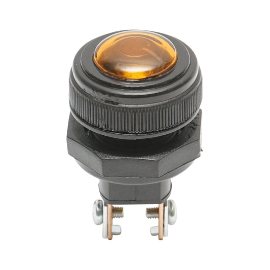 Yellow dashboard lamp/witness Breckner Germany