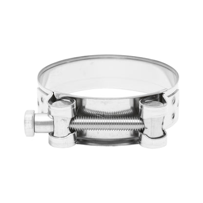 Power collar, stainless steel clamp with screw 304SS for hoses 74-79mm Breckner Germany