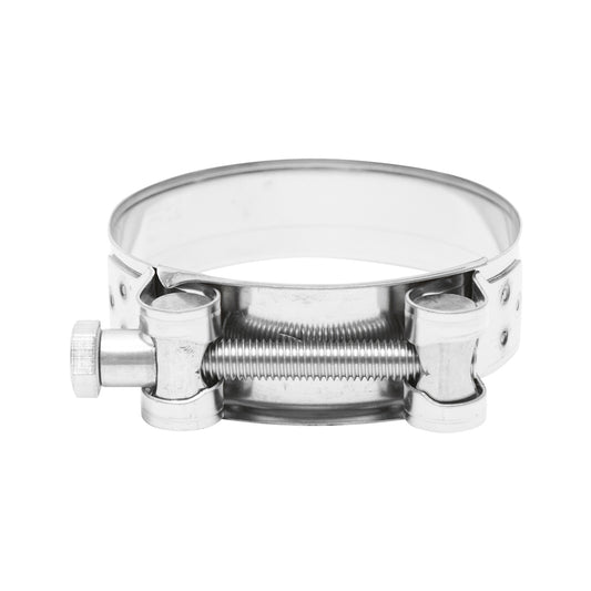 Power collar, stainless steel clamp with screw 304SS for hoses 74-79mm Breckner Germany