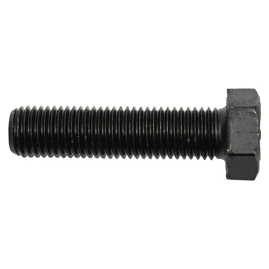 Black screw with hexagonal head DIN 933 M20x80 G10.9 25 pcs/bag