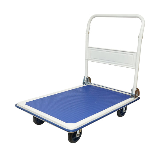 Warehouse trolley with transport platform 300Kg 910x610x875mm