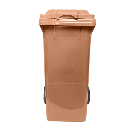 120L brown trash bin Breckner Germany