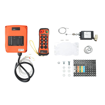 Wireless remote control for Forest Tractor winch with motor speed adjustment mechanism from the remote control, without the holding function model Q 12V