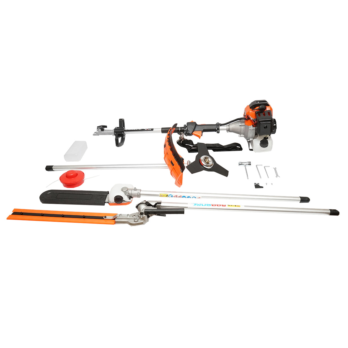 4 in 1 gasoline lawn mower 43cc 1.25KW Breckner Germany