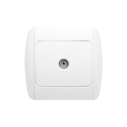 White end TV socket ST MAKEL recessed
