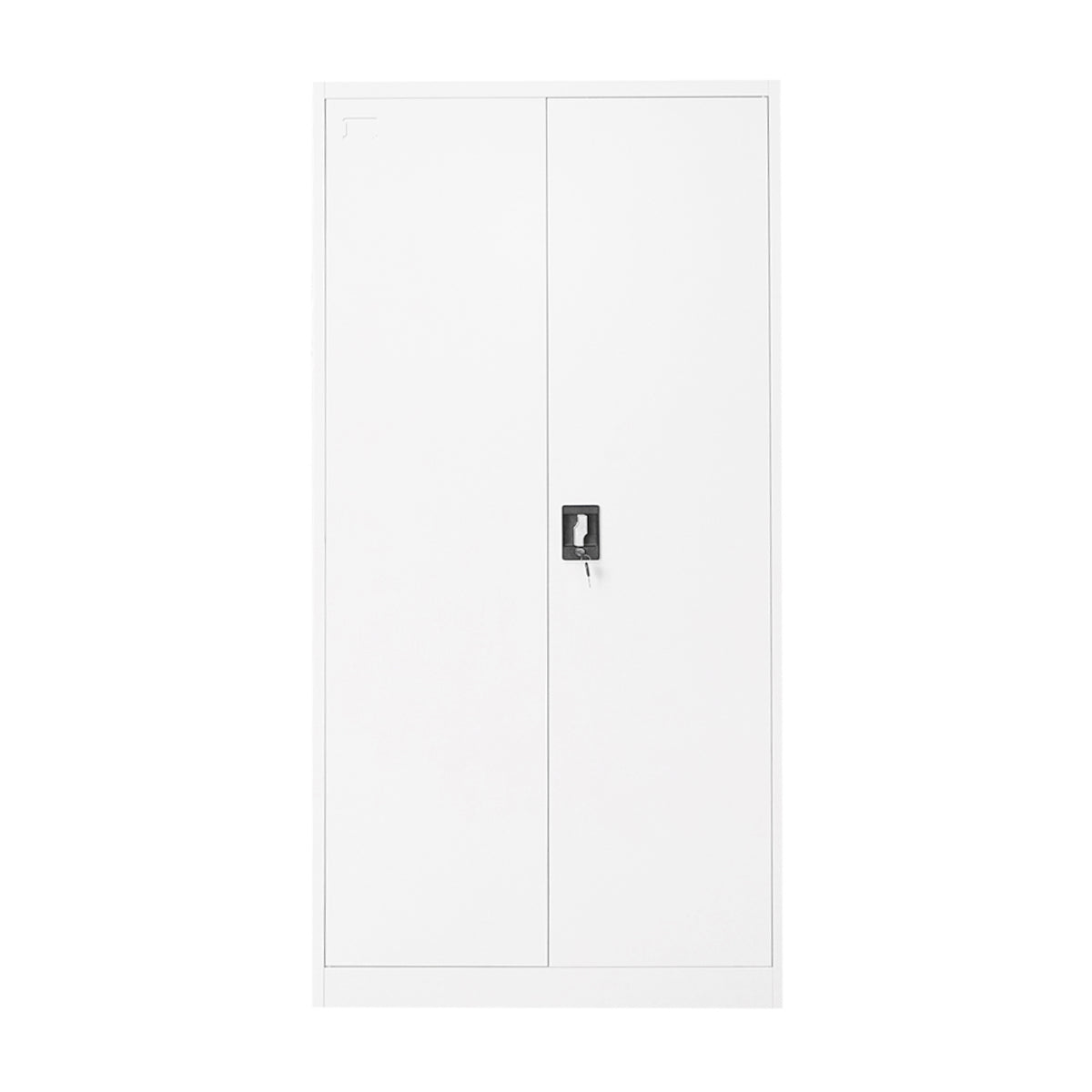 Metal storage cabinet 1800x900x400mm with 2 secure doors, 4 shelves, gray Breckner Germany