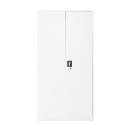 Metal storage cabinet 1800x900x400mm with 2 secure doors, 4 shelves, gray Breckner Germany