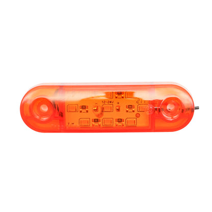 Yellow LED side marker lamp 12-24V, FR0174 Breckner Germany