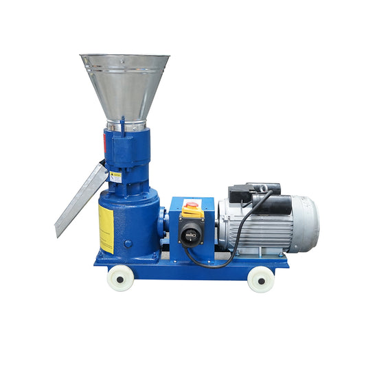 Feed granulator, grain press 2.2KW, 220V with a 6mm die and maximum efficiency of 100kg/H