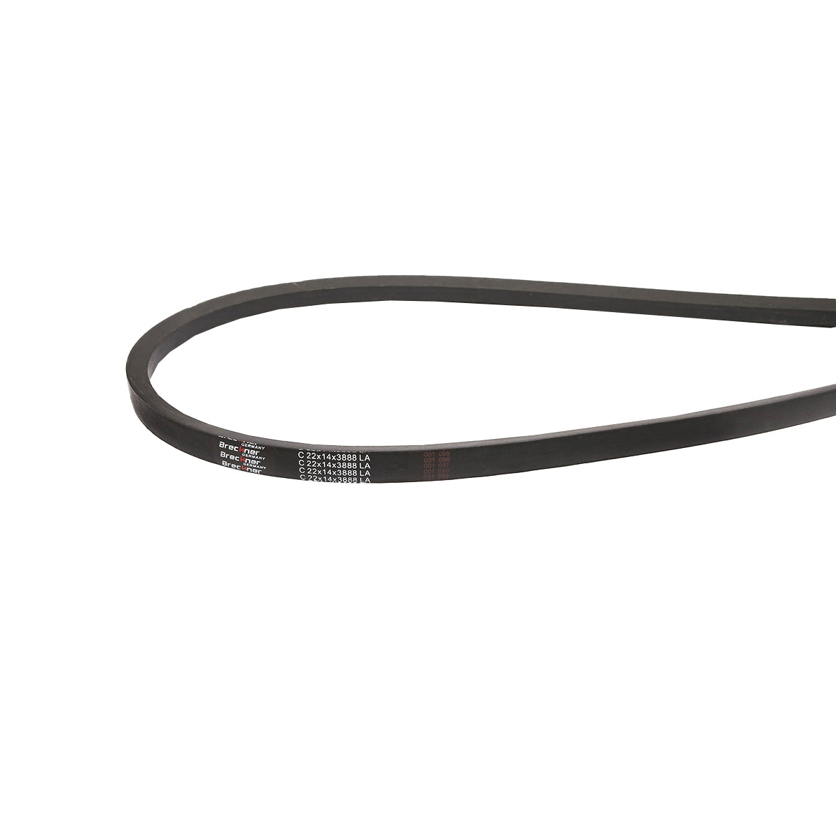 Trapezoidal transmission belt C 22x14x3888 LA 22x3888 Breckner Germany