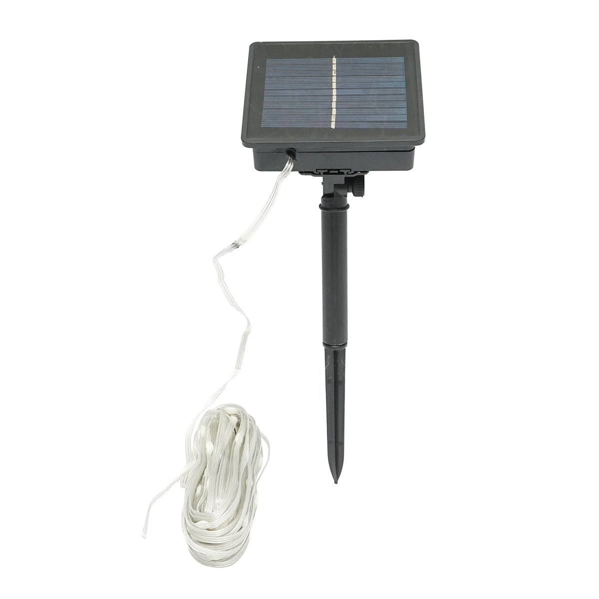 LED strip with solar panel 5V, 10m, RGB+IC remote control IP65 Breckner Germany