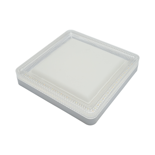 LED ceiling light 36W, 220V, adjustable light 3CCT 3000K/4000K/6500K, square body 230x230x40mm IP20
