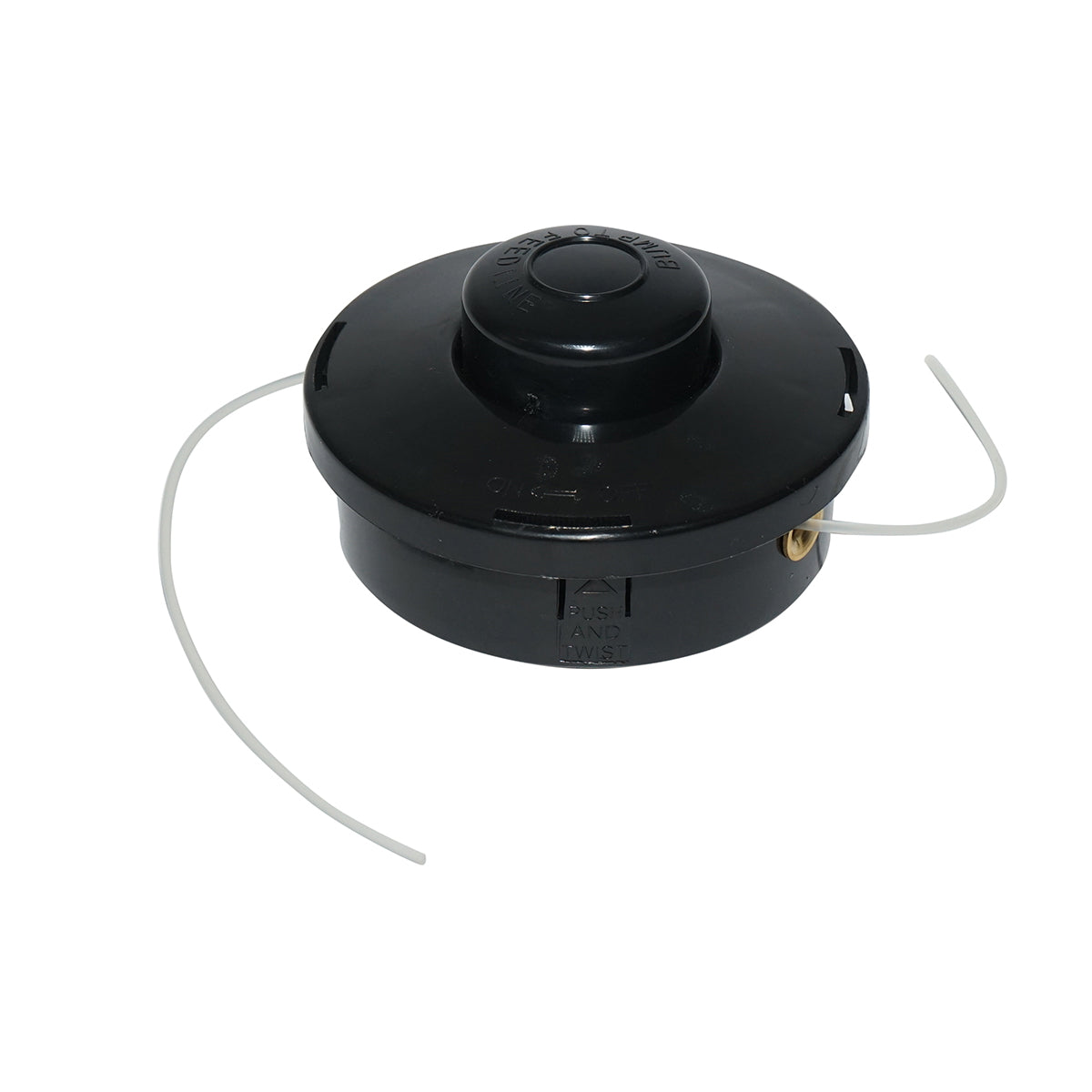 Universal drum cap for brush cutter with wire and M10 x P1.25LH left-hand thread fastening Breckner Germany