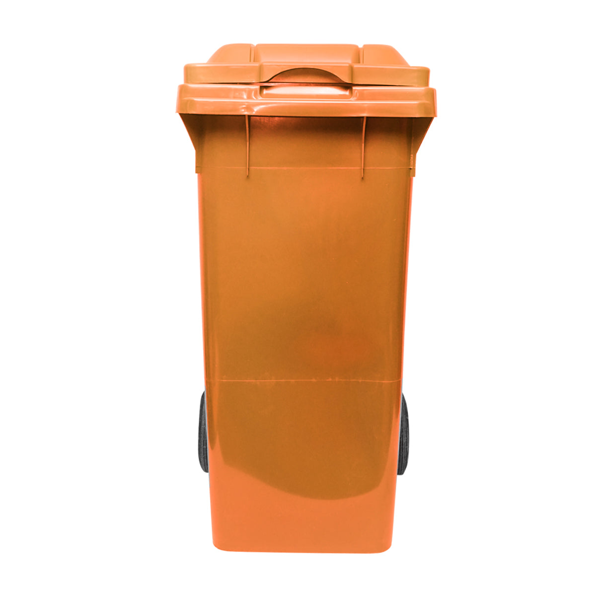 120L orange trash bin Breckner Germany