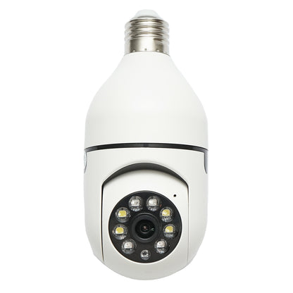 Smart-bulb PTZ surveillance camera, WIFI 2.4G 1080P, E27 bulb type with motion sensor and YIIoT application Breckner Germany