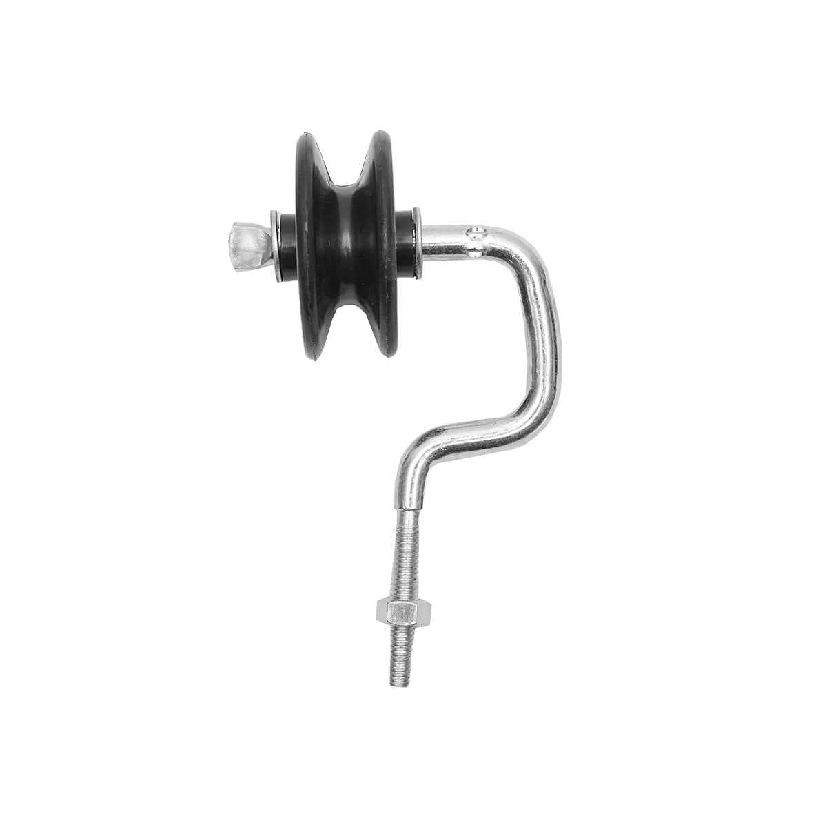 Black isolator with M6 thread electric fence Breckner Germany