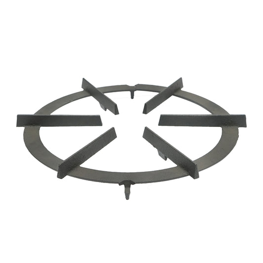 Round grill for gas burner