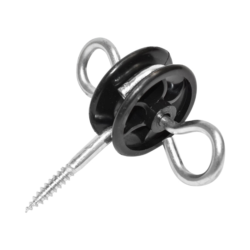 Double anchor isolator 5.8mm 85x87mm electric fence Breckner Germany