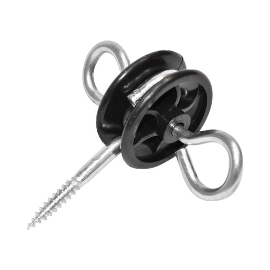 Double anchor isolator 5.8mm 85x87mm electric fence Breckner Germany