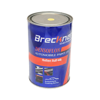 1K Sulfur Yellow Auto Paint 440 1L Breckner Germany