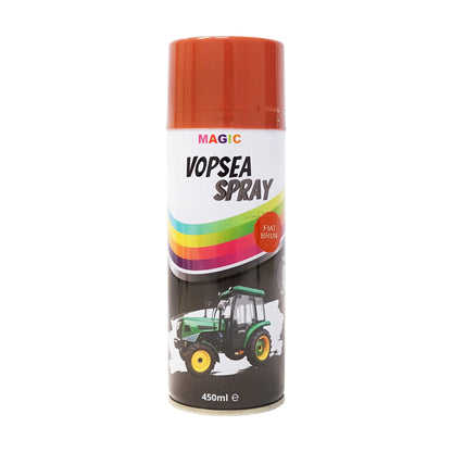 Fiat brown 3120 red oxide car spray paint 450ml MAGIC