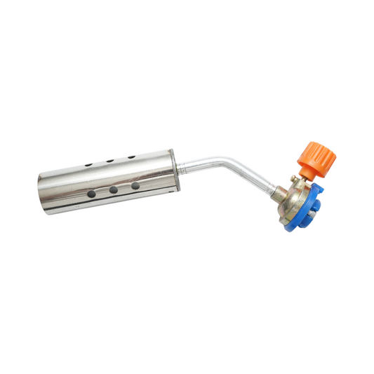 Gas burner spray type for soldering or scorching